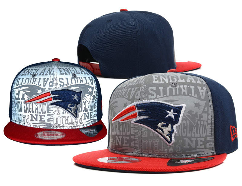 New England Patriots 2014 Draft Reflective Snapback Hat SD 0613